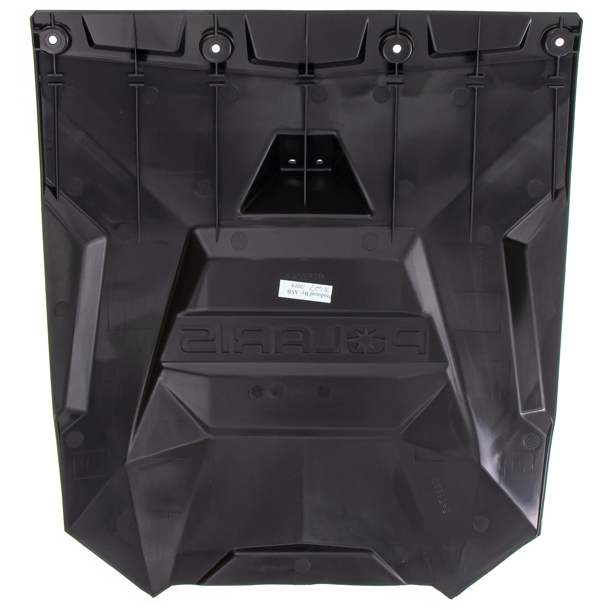 Polaris Snowmobile Snow Flap gloss black 5455980-070