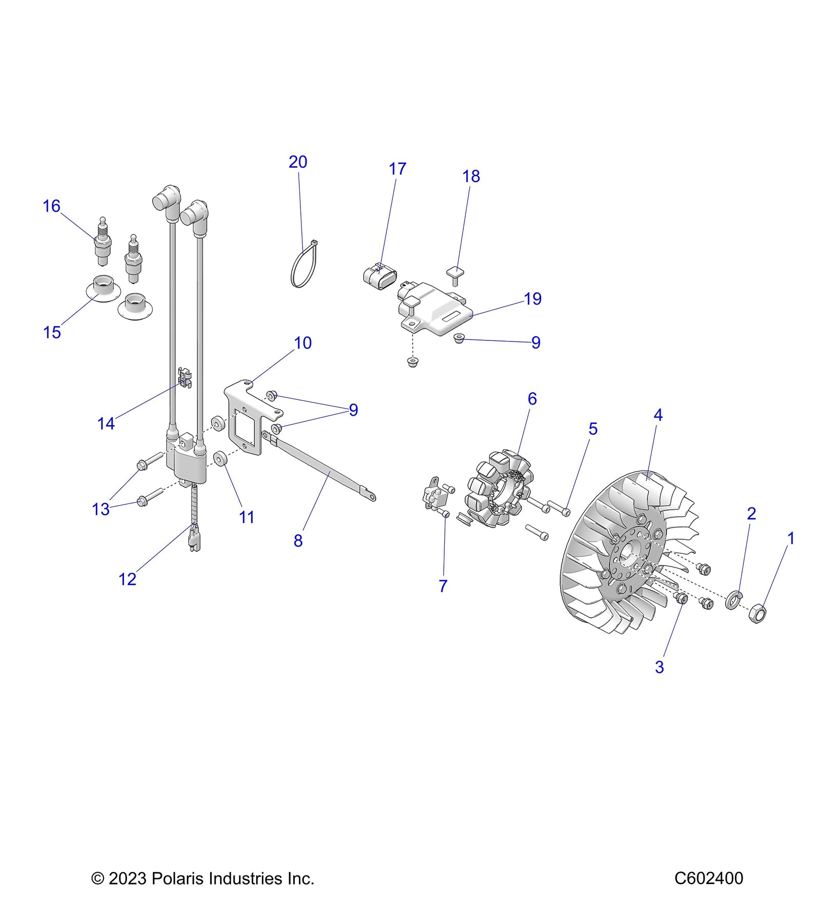 Polaris OEM Stator 3023397 – Switchback / RMK / WideTrak 550