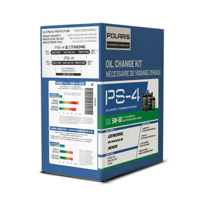 Polaris OEM PS-4 Oil Change Kit 2879323 | Fits Ranger, General, RZR & ACE 900 XC Models