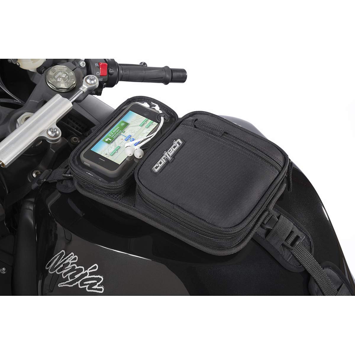 Cortech Micro 2.0 Motorcycle Tank Bag – Black