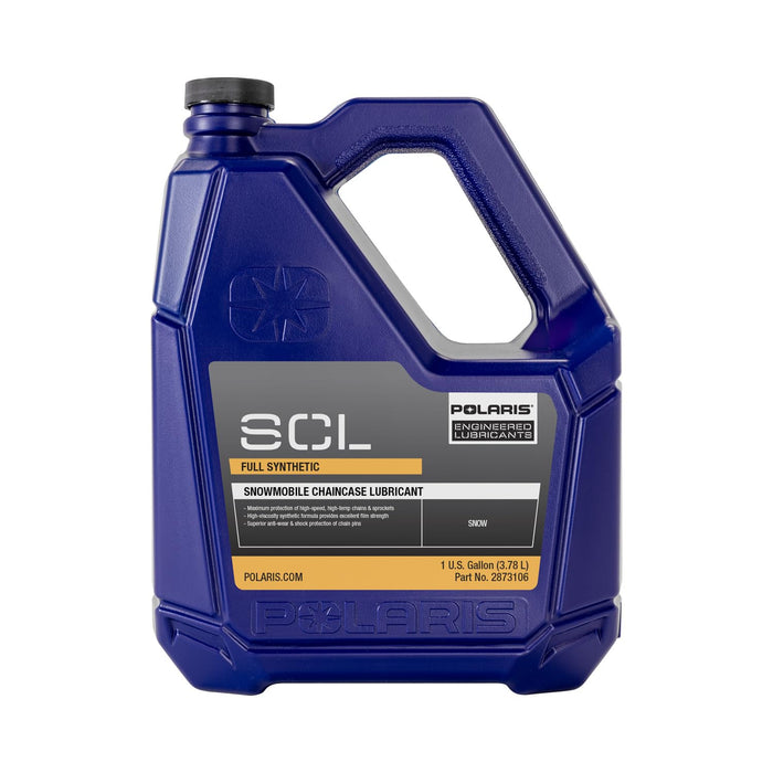 Polaris SCL Full Synthetic Snowmobile Chaincase Lubricant 1 Gallon