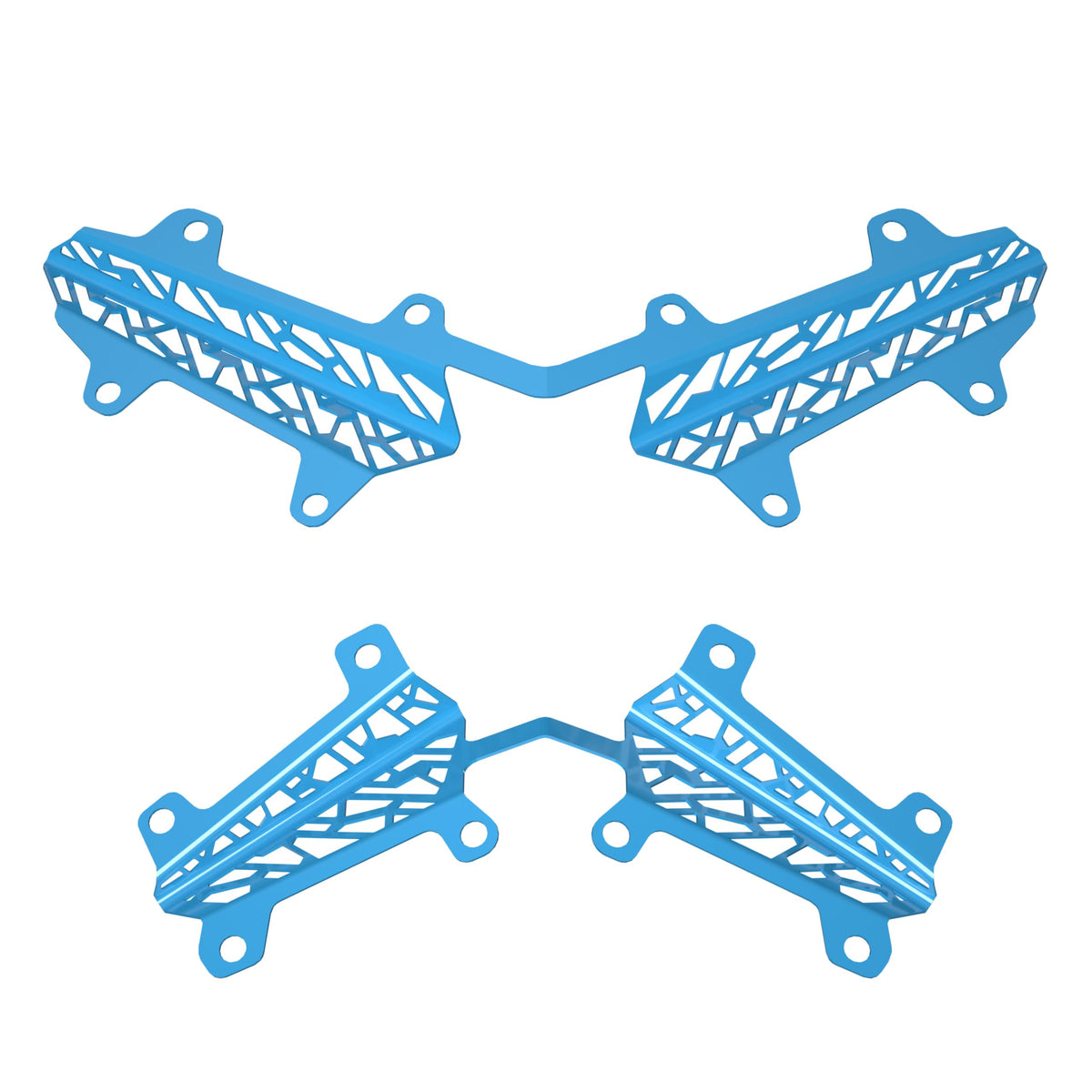 OEM MATRYX front grill inserts for sled styling