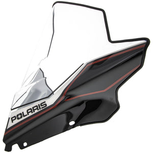 Polaris Snowmobile Flatland Mid Windshield – 18.5