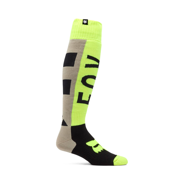 Fox Racing Men’s 180 Motocross Sock – Padded Comfort Fit for Dirt Bike Riders