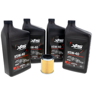 Can-Am OEM Oil Change Kit 9779489 – XPS 5W-40 Synthetic Oil for Maverick X3 900 ACE