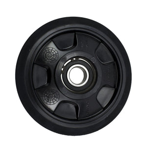 Ski-Doo OEM 141mm Idler Wheel Assembly – Deep Black – Gen4, XM, XS, XP, XR (503192794, 503191151)