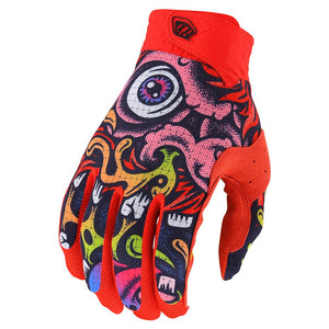 Troy Lee Designs x Oakley Vision Air Glove – Bigfoot Red/Navy Dirt Bike / Motocross / Off-Road Glove