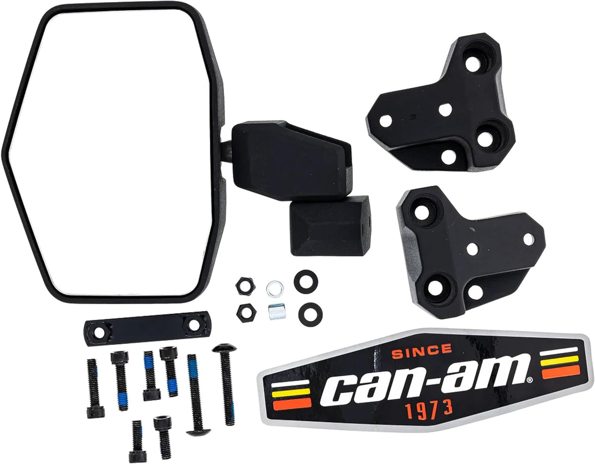 Can-Am New OEM, Heavy-Duty Aluminum Side Mirror, Defender, 715002459 715008101