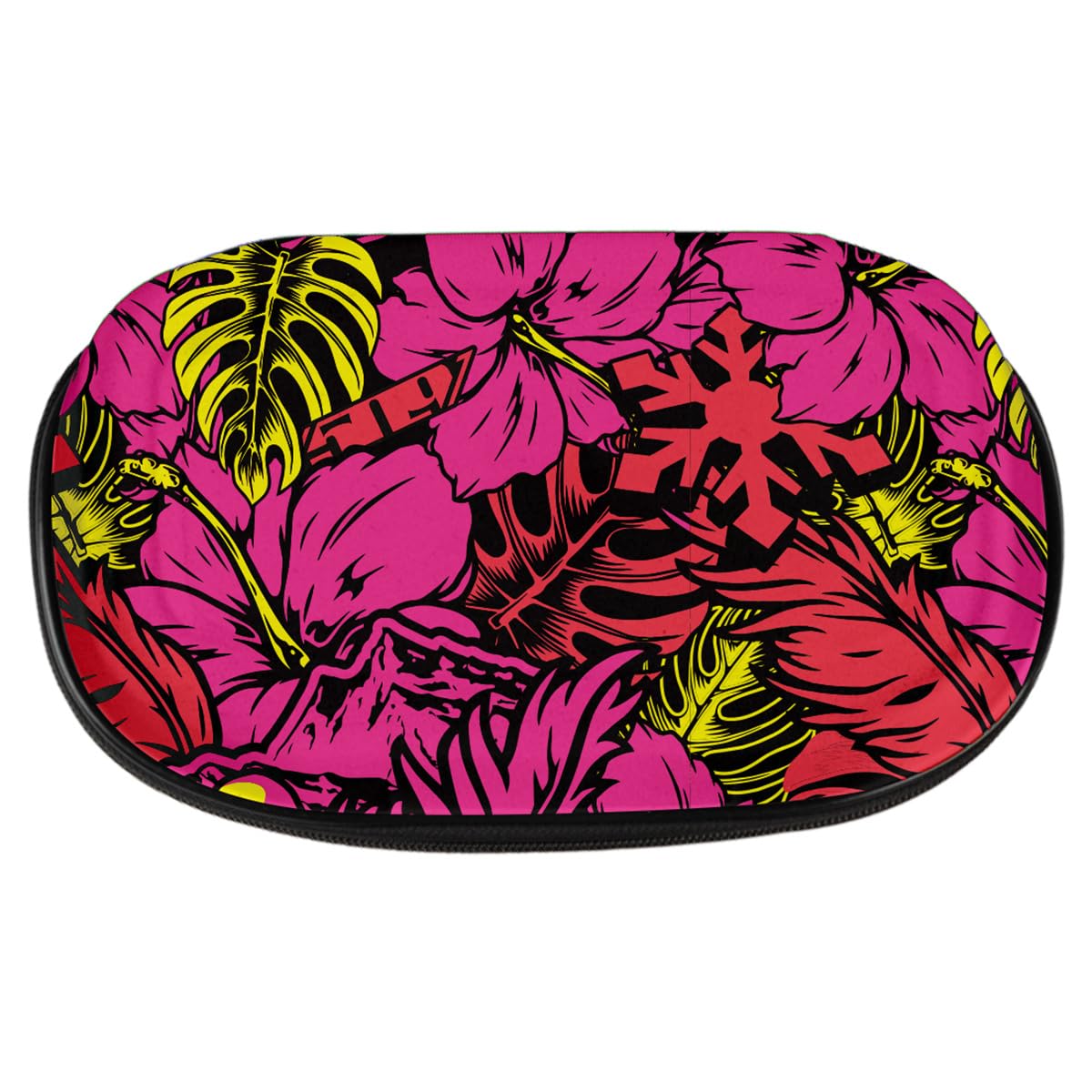 Snowmobile goggles with contoured triple-layer face foam and silicone-lined strap.