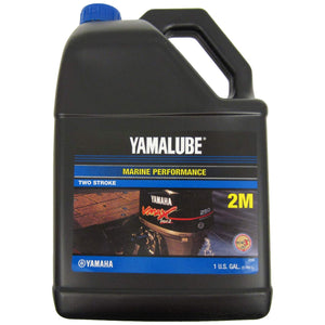 Yamaha Yamalube Outboard 2M Marine 2-Stroke Oil – 1 Gallon