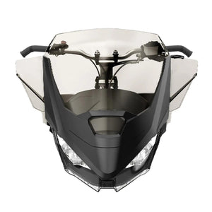 Ski-Doo OEM Medium Windshield Kit – Smoke 860201258