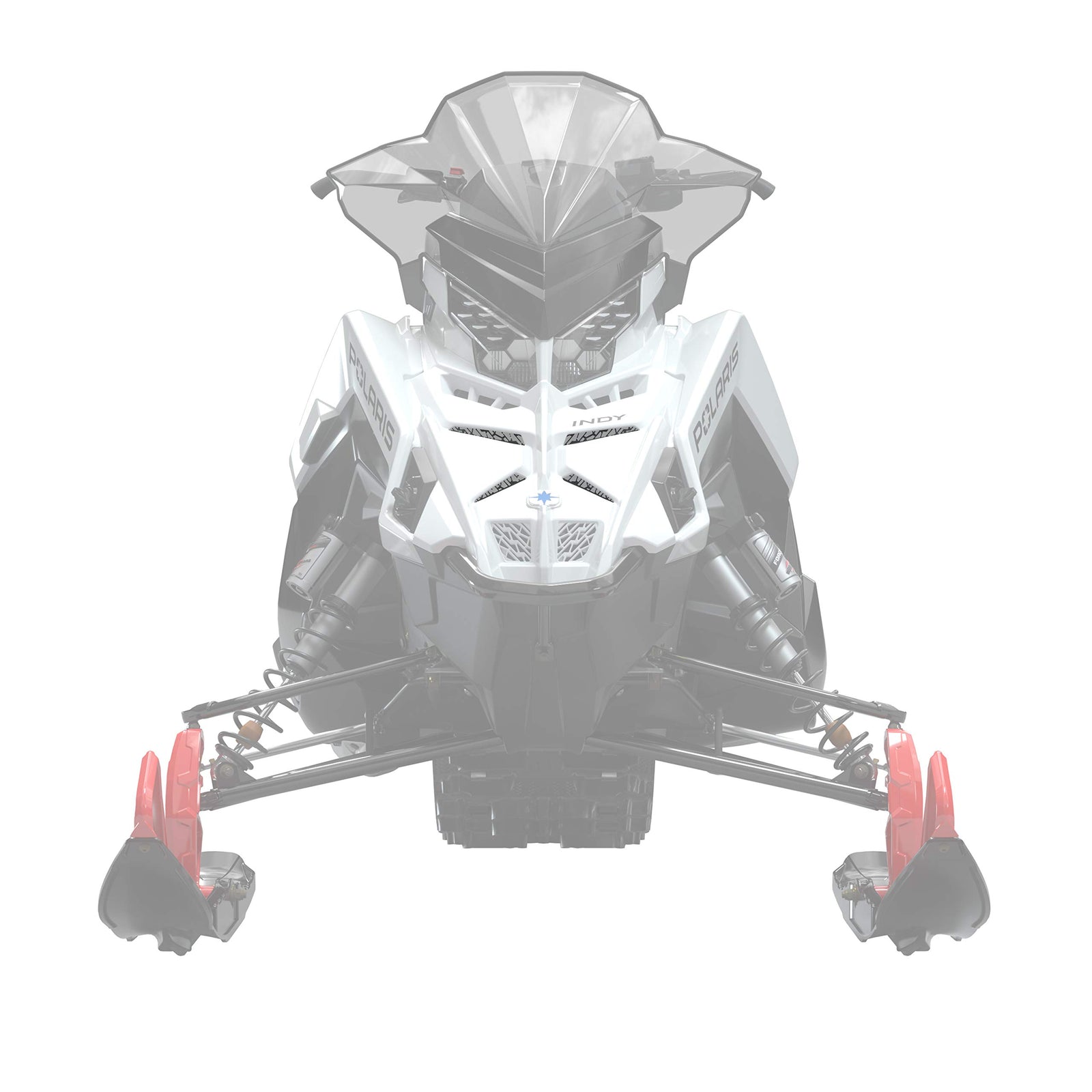 Polaris MATRYX Grill Inserts Gloss Black OEM 2884979-067