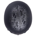 LS2 Hard Luck cruiser helmet with removable neck skirt