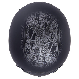 LS2 Helmets Bagger Motorcycle Half Helmet – Hard Luck