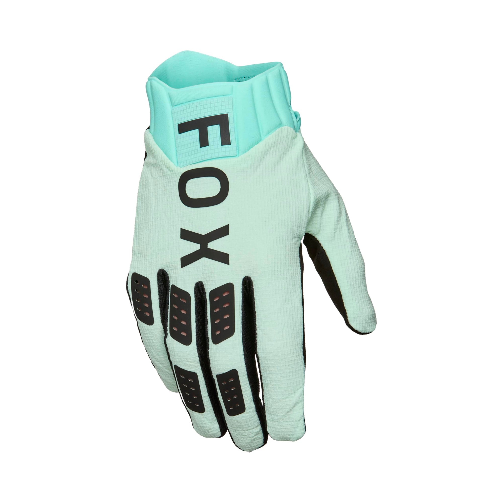 Fox Racing Men’s Flexair Motocross Glove – Turquoise, Lightweight & Breathable