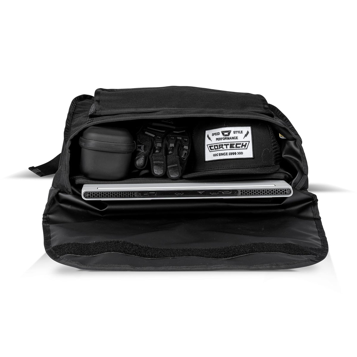 Cortech Waterproof Motorcycle Messenger Bag – 25L Rider Commuter Gear Bag