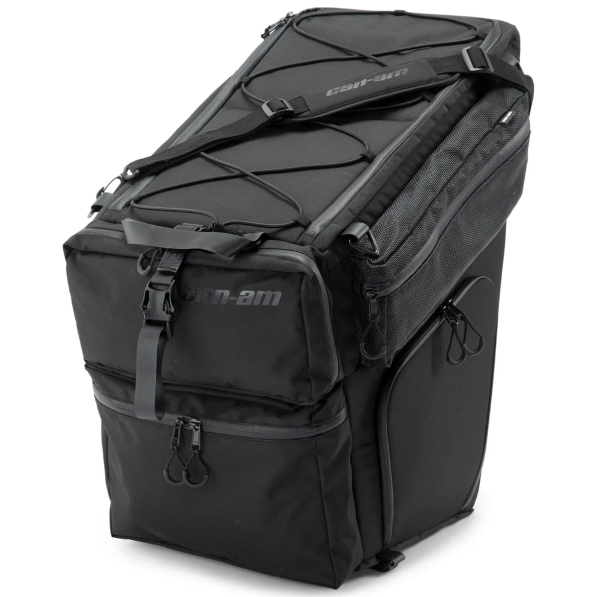 Can-Am 55L passenger storage seat bag in black