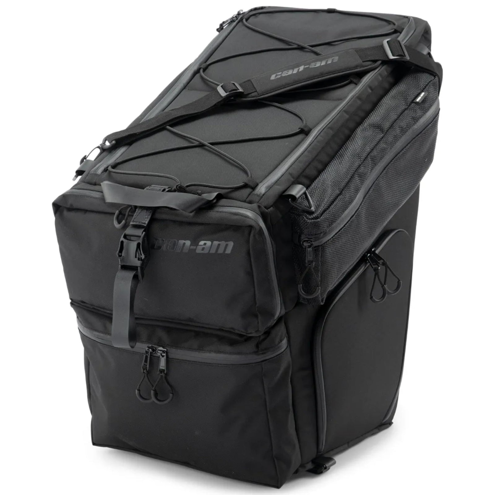 Can-Am 55L passenger storage seat bag in black