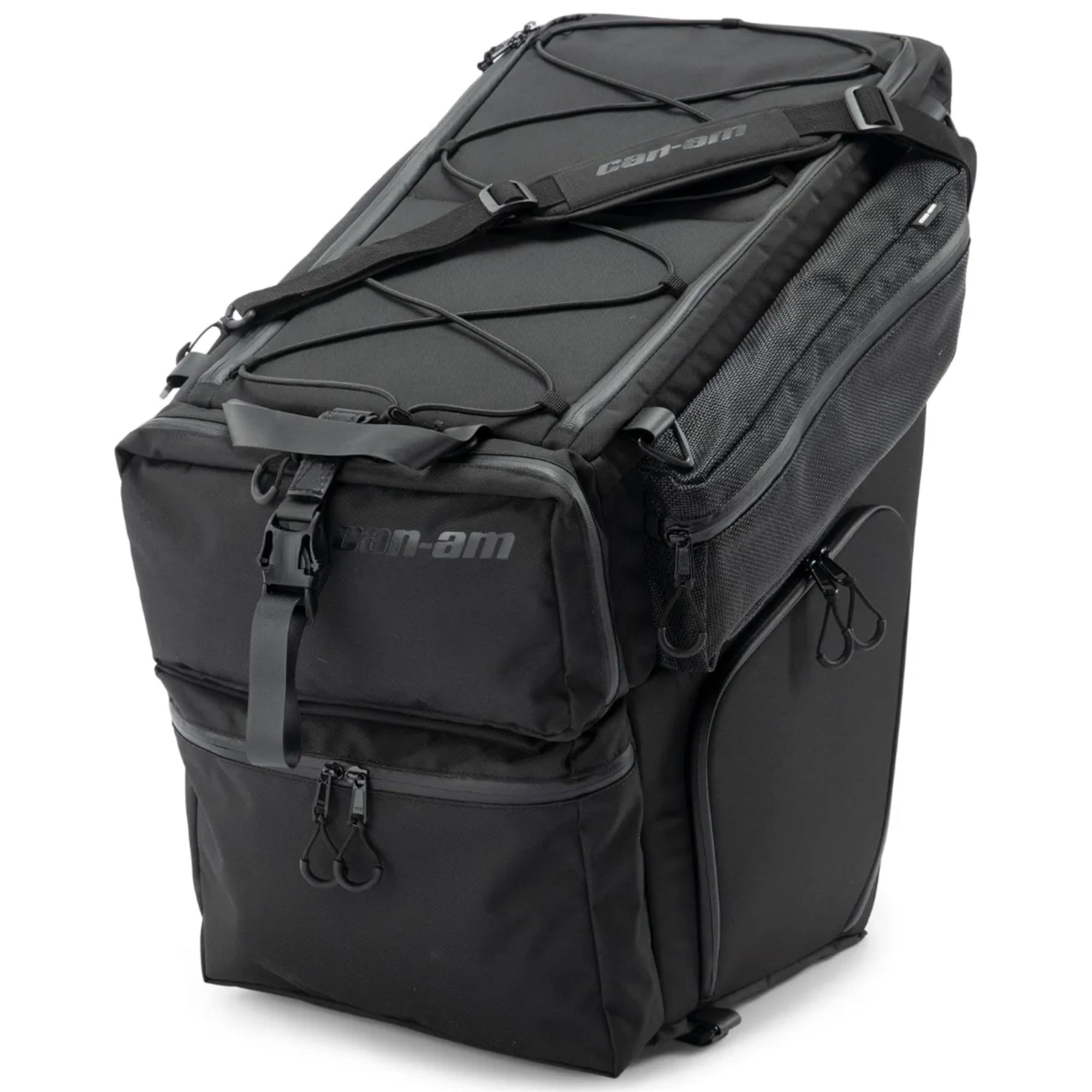 Can-Am 55L passenger storage seat bag in black
