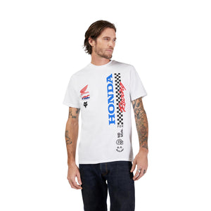 Fox Racing Men’s Honda Short Sleeve T-Shirt – Optic White