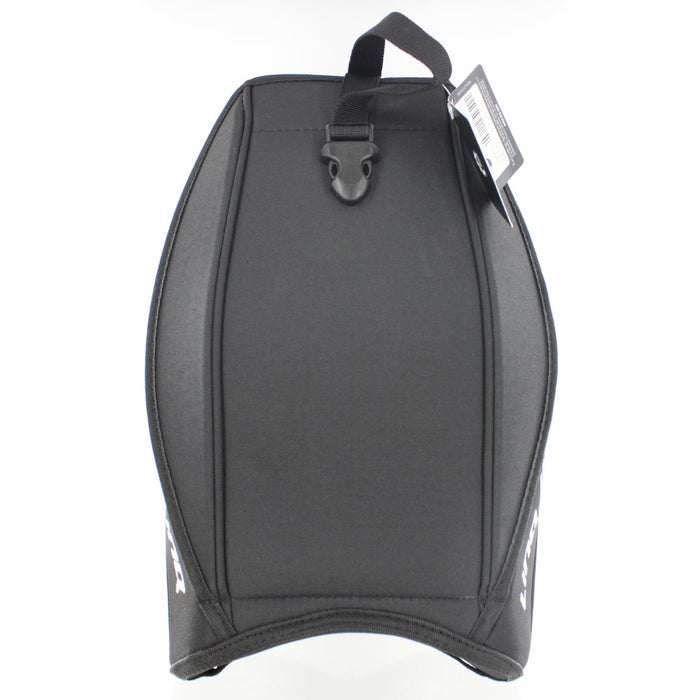 Close-Up of Ski-Doo LinQ Deep Snow Seat Bag Interior and Base