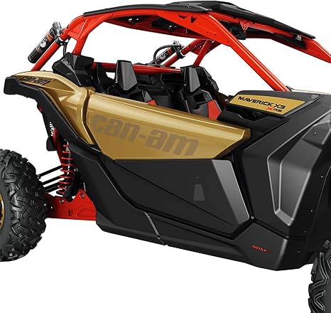 Can-Am New OEM Maverick X3 Black Lower Door Panel Kit, 715002903