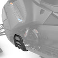 Footplates designed to improve control and push in corners.
