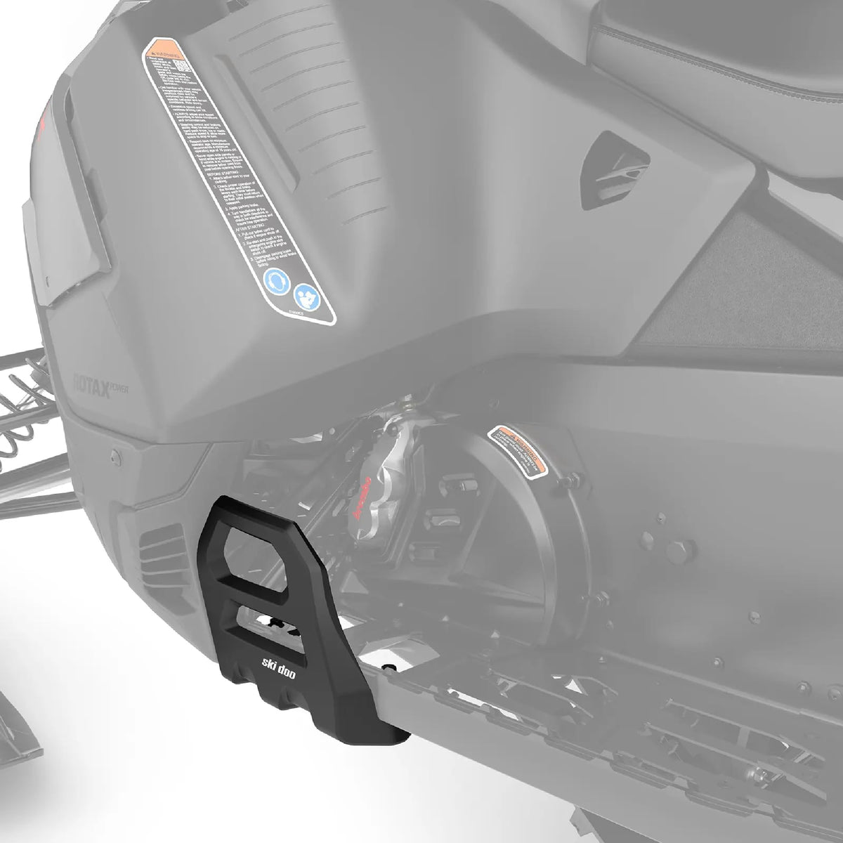 Footplates designed to improve control and push in corners.