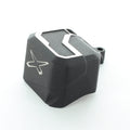 OEM Ski-Doo Cast Aluminum Brake Reservoir Cover Installed