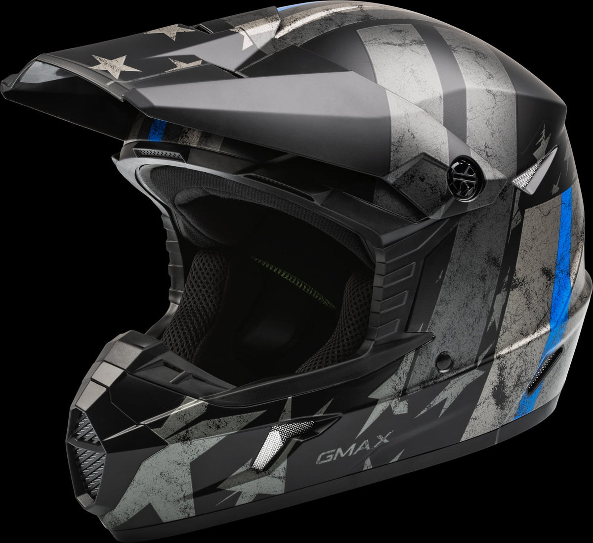 GMAX Helmet MX-46 Patriot Off-Road Helmet