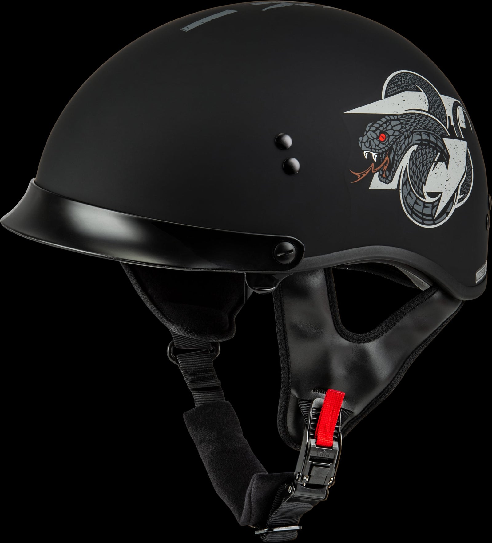 GMAX Helmet HH-65 DRK1 Half Helmets