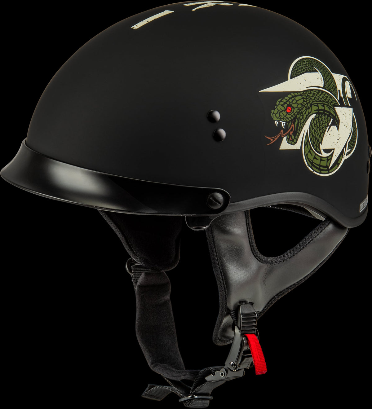 GMAX Helmet HH-65 DRK1 Half Helmets
