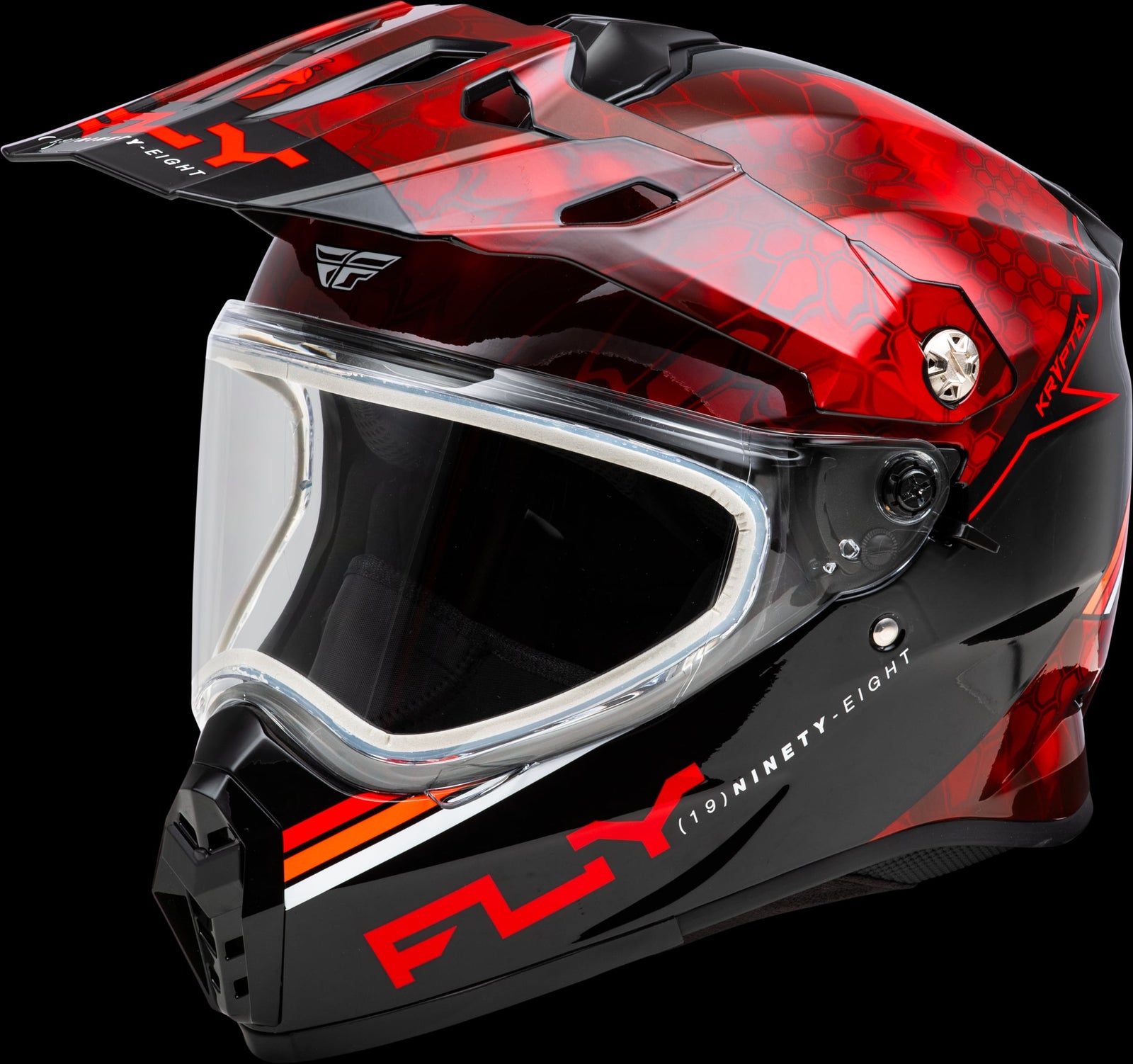 FLY RACING Helmet Trekker Cold Weather Conceal Helmet Dual Shield (2024)