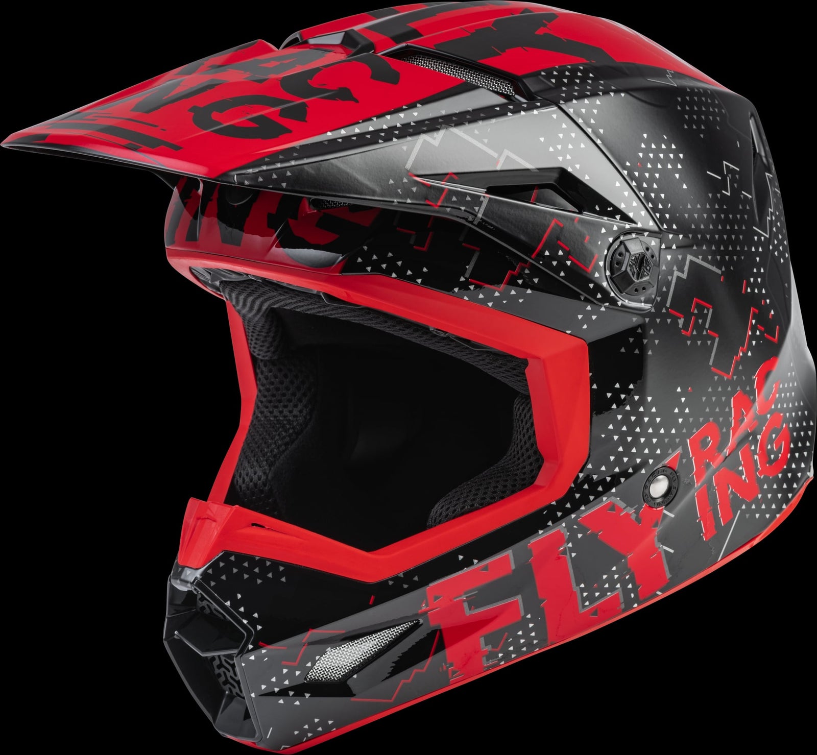 FLY RACING Helmet Youth Kinetic Scan Helmet