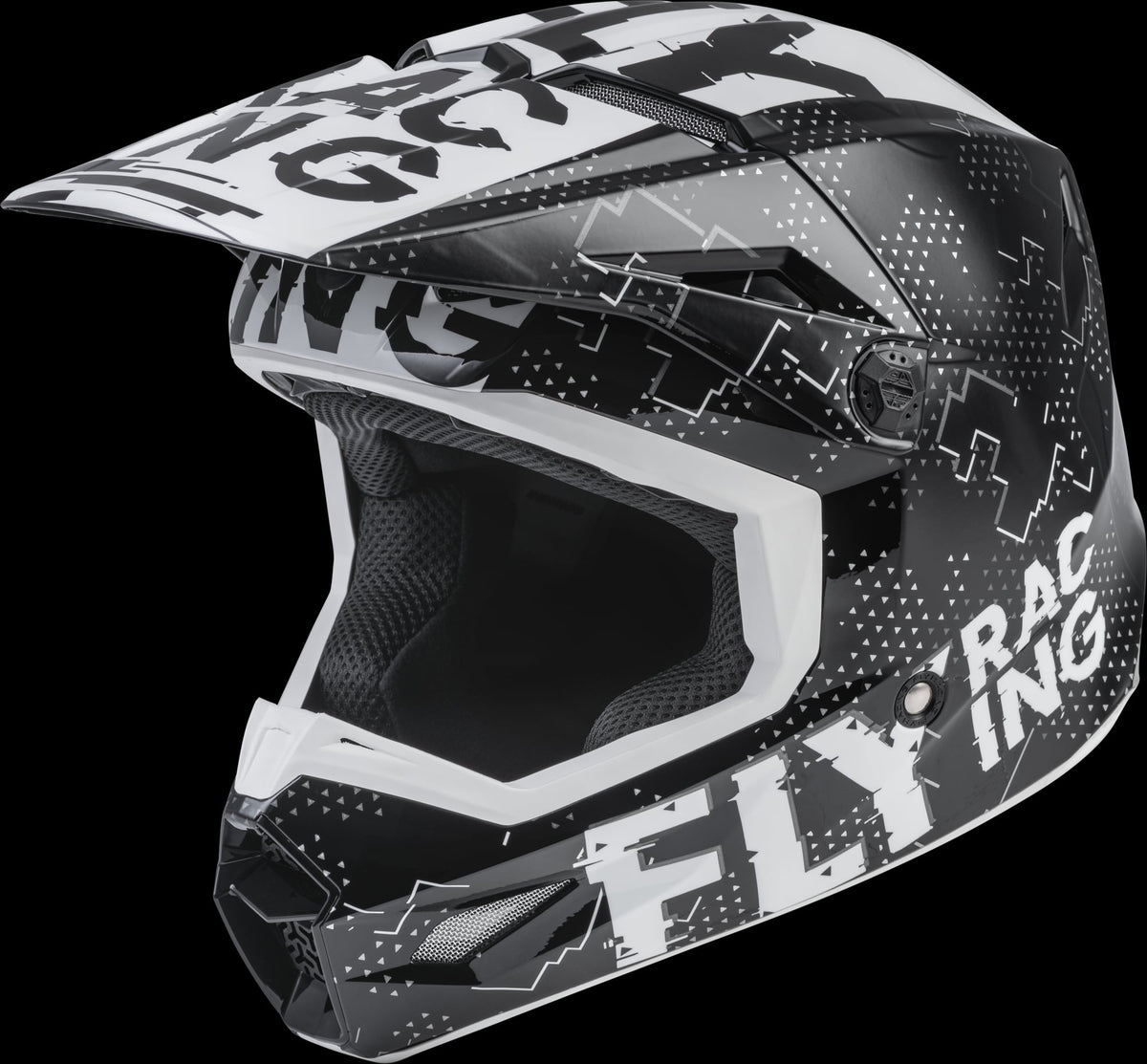 FLY RACING Helmet Youth Kinetic Scan Helmet