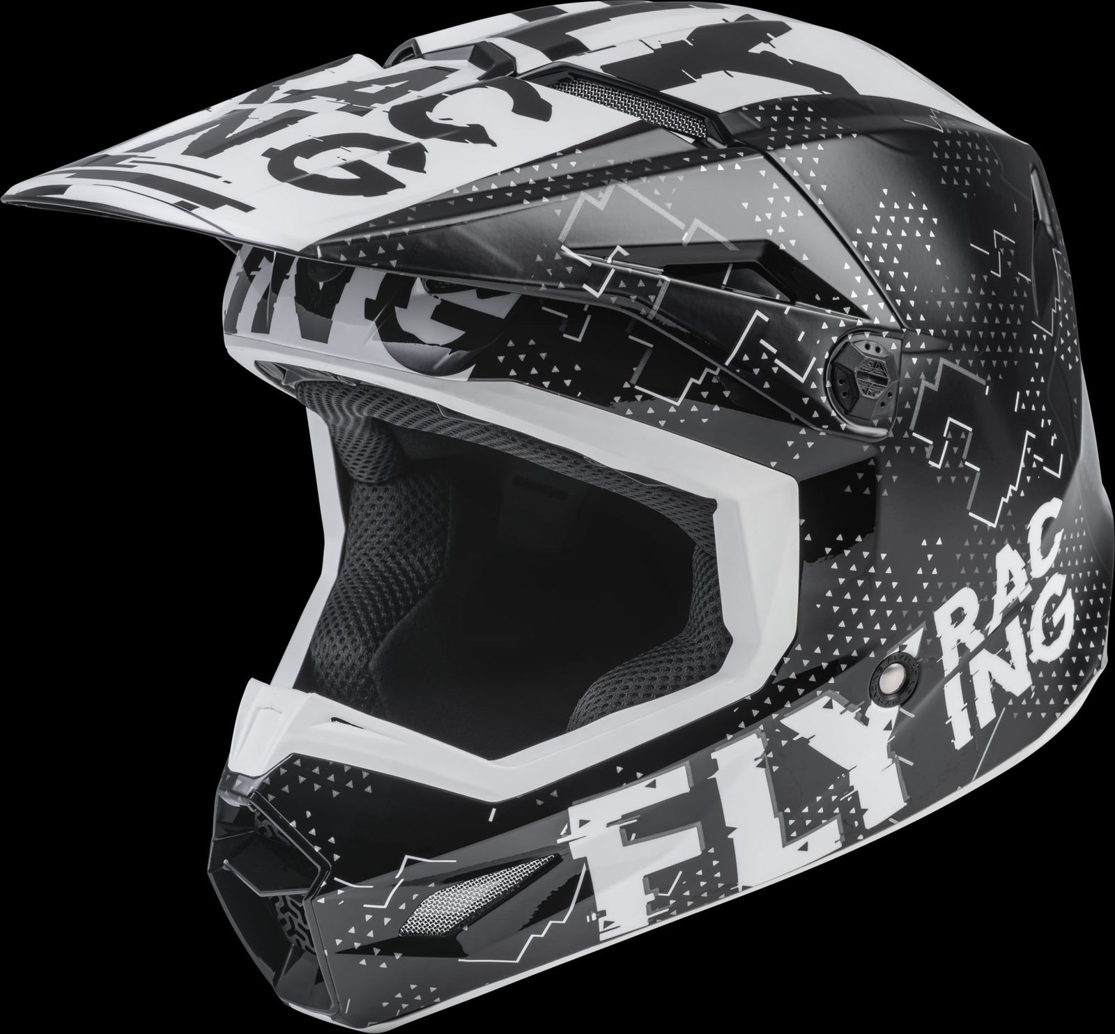FLY RACING Helmet Youth Kinetic Scan Helmet