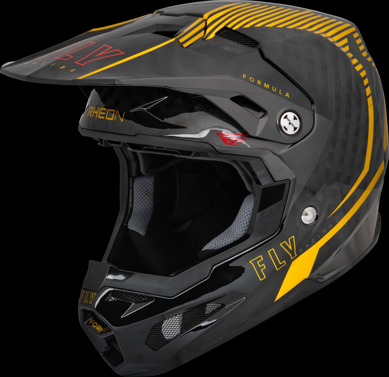 FLY RACING Helmet Youth Formula Carbon Tracer Helmet