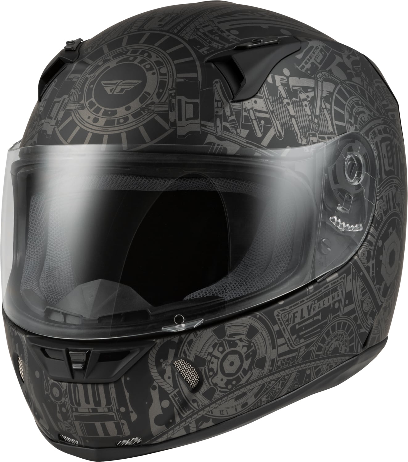 FLY RACING Helmet Revolt Matrix Helmet