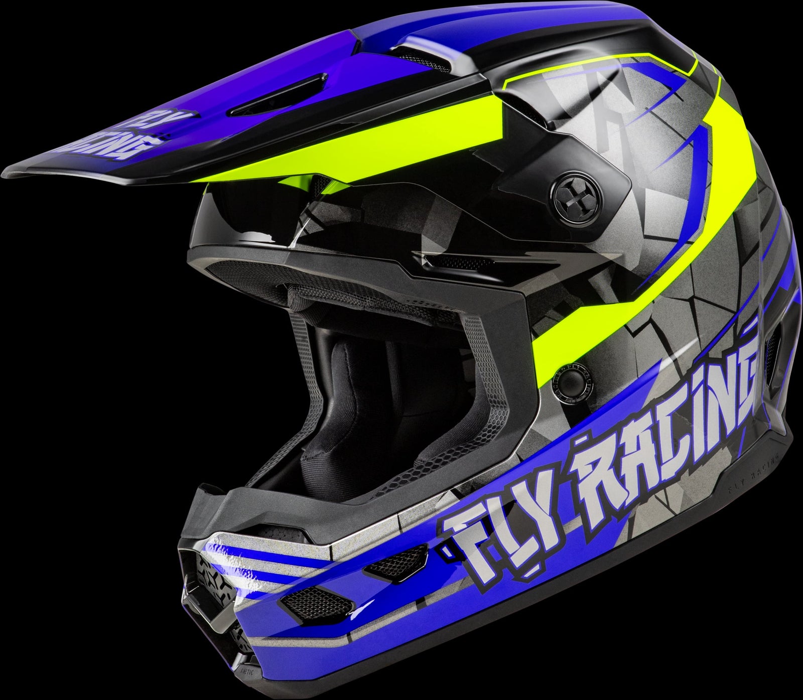 FLY RACING Helmet Youth Kinetic Scorched Helmet (2025)