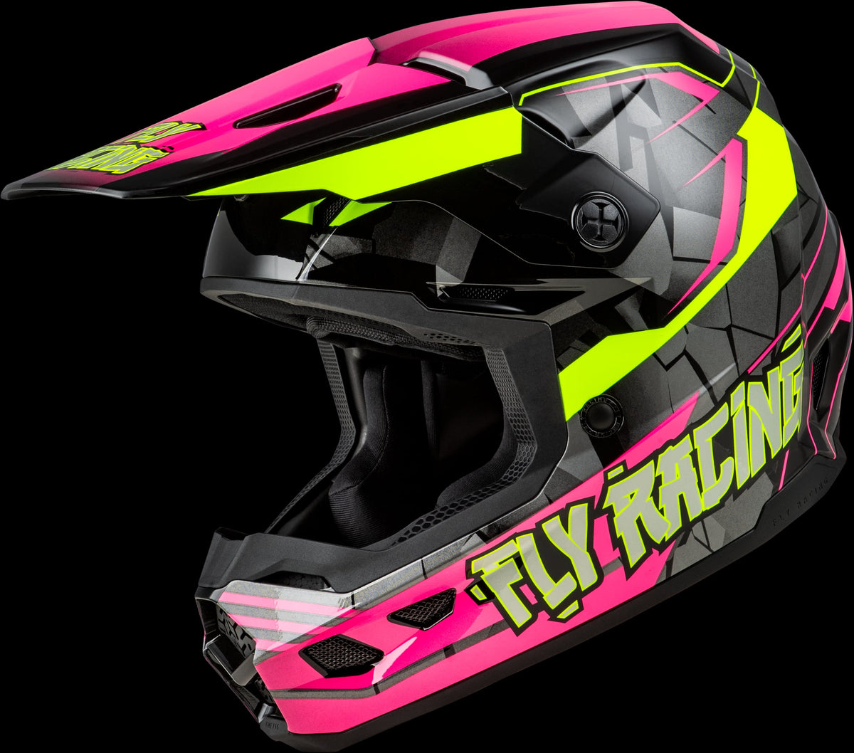 FLY RACING Helmet Youth Kinetic Scorched Helmet (2025)