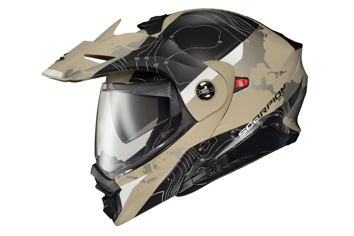 SCORPION Helmet - AT960 Modular Helmet Topographic
