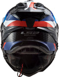 Helmet Explorer C Frontier Adventure Motorcycle Helmet with SunShield - Black/Blue Gloss Product View