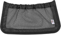 Black Can-Am mesh storage net with an elastic gathered opening and reinforced fabric border.