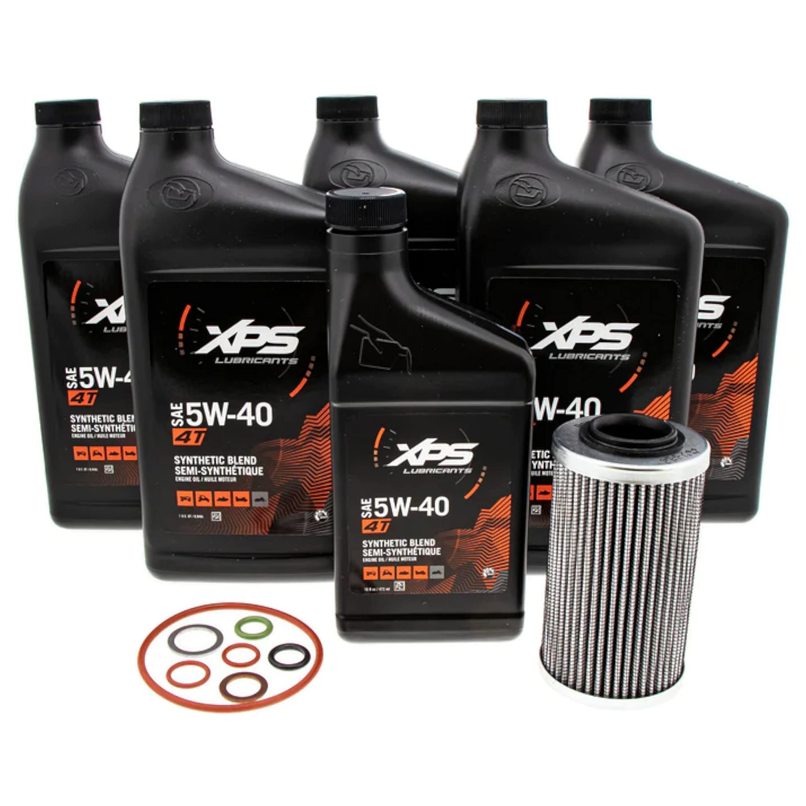 Can-Am 4T 5W-40 Synthetic Blend Oil Change Kit 9779484