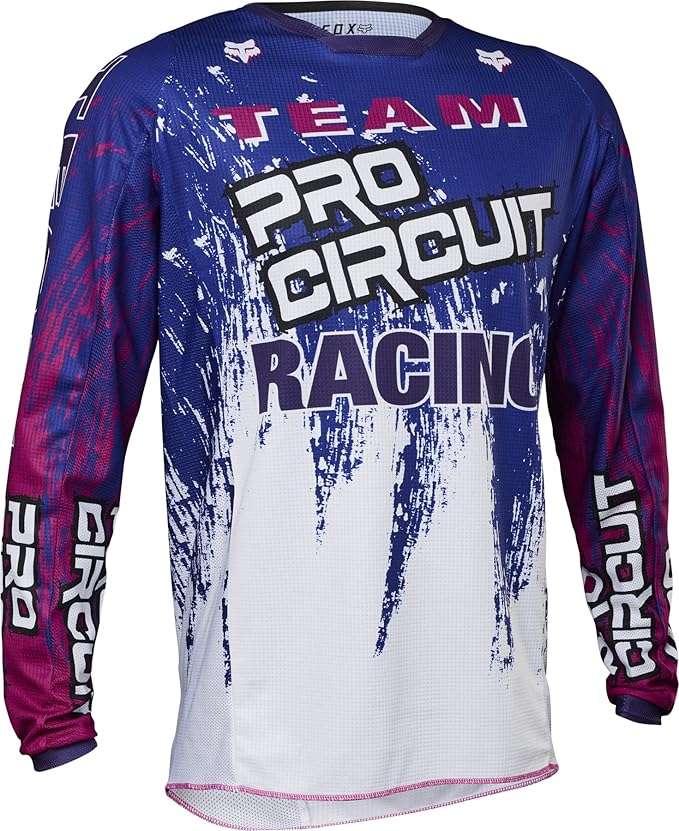 Fox Racing Pro Circuit 180 Motocross Jersey Lightweight Fit