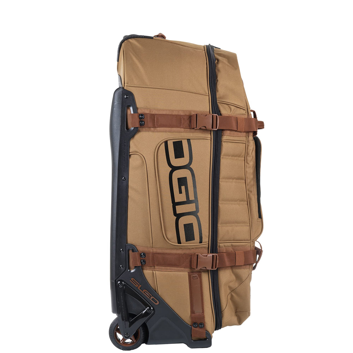 OGIO motocross wheeled gear bag with padded helmet compartment