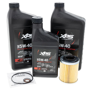Can-Am OEM 4T 5W-40 Synthetic Blend Oil Change Kit – 9779488