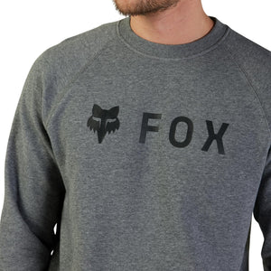 Fox Racing ABSOLUTE FLEECE CREW, HEATHER GRAPHITE