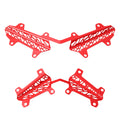 Custom red grill inserts for Polaris MATRYX snowmobile
