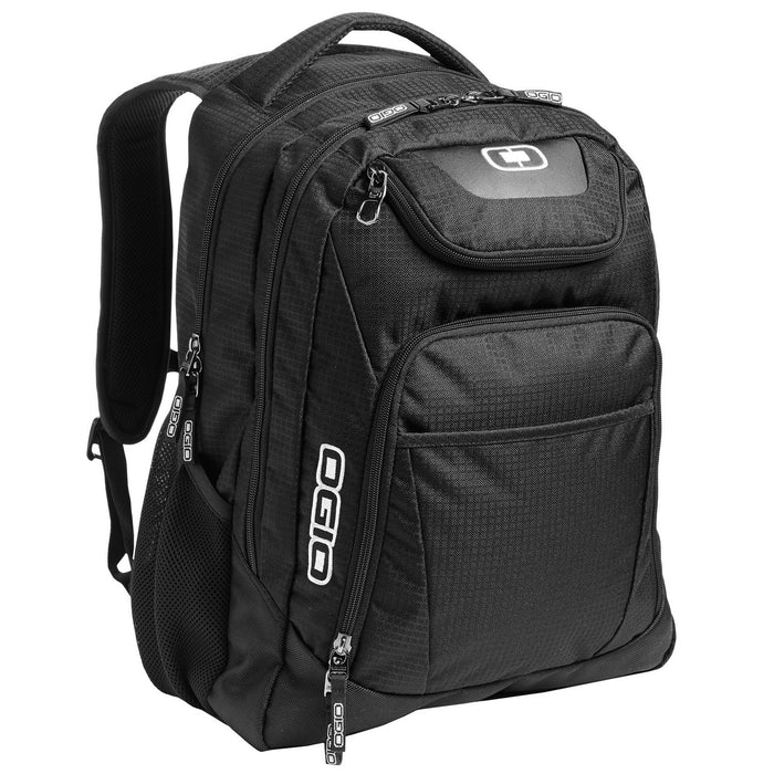 OGIO Business Excelsior 17" Laptop Backpack in Black/Silver